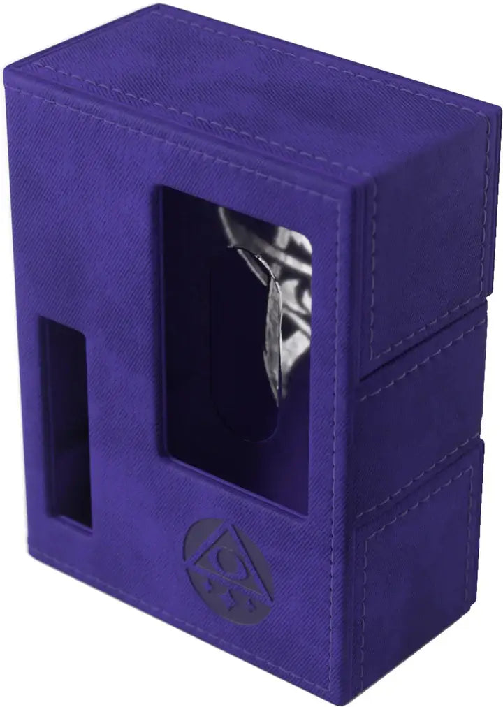 Gamegenic - Arkham Horror Investigator Deck Tome - Mystic (Purple) - Gamegenic - Accessories