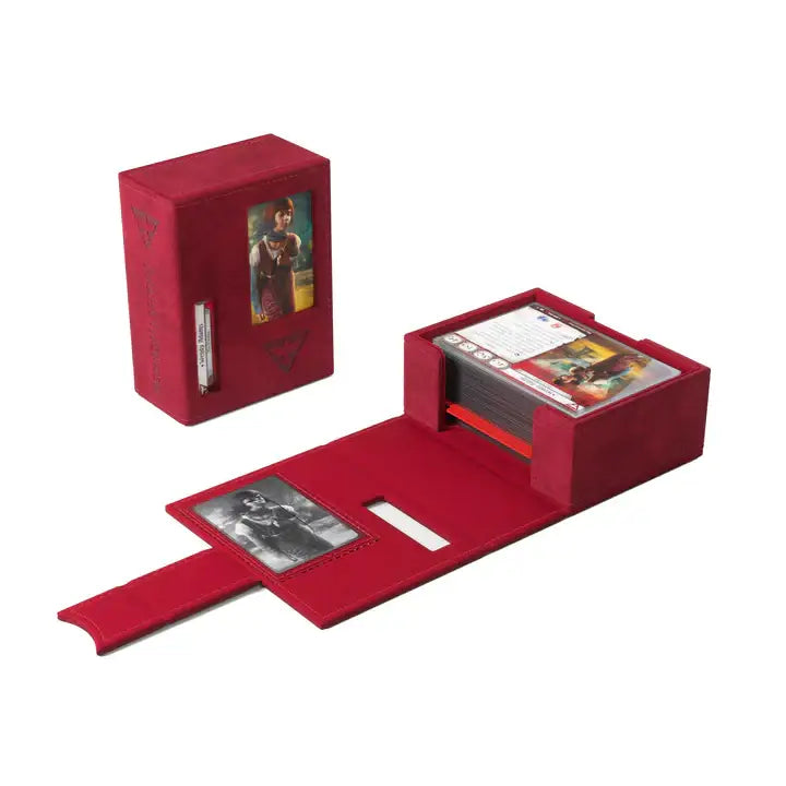 Gamegenic - Arkham Horror Investigator Deck Tome - Survivor (Red) - Gamegenic - Accessories