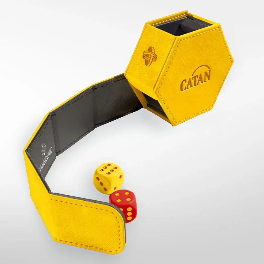 Gamegenic - Catan - Hexatower - Yellow - Gamegenic - Accessories