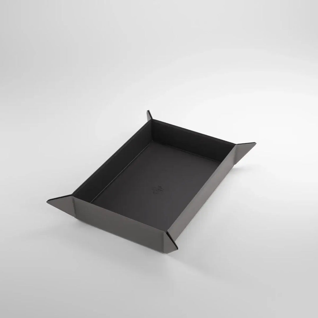 Gamegenic - Magnetic Dice Tray - Rectangular - Black/Gray - Gamegenic - Accessories