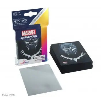 Gamegenic - Marvel Champions Art Sleeves - Black Panther (50 + 1) - Gamegenic - Accessories