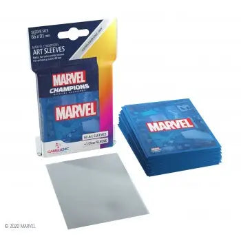 Gamegenic - Marvel Champions Art Sleeves - Marvel Blue (50 + 1) - Gamegenic - Accessories