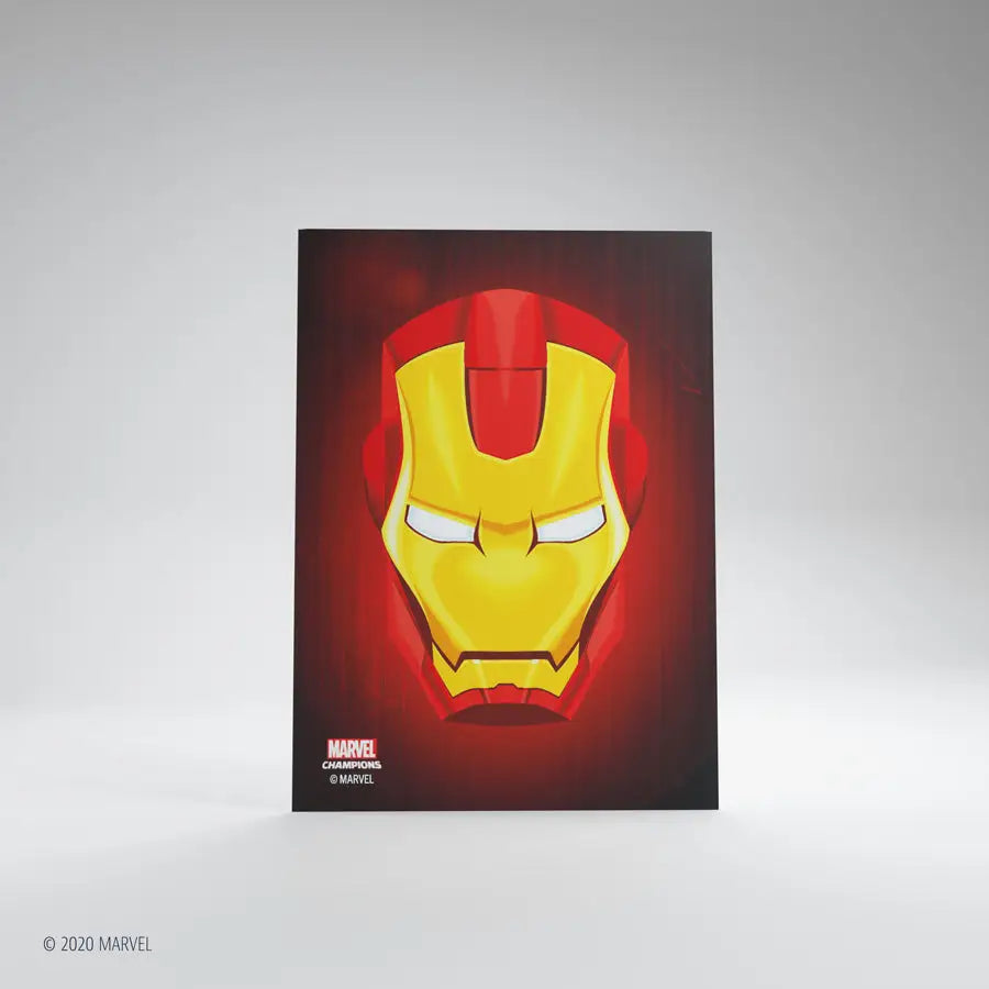 Gamegenic - Marvel Champions Art Sleeves - Iron Man (50 + 1) - Gamegenic - Accessories