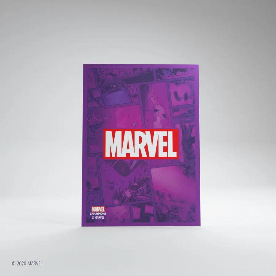 Gamegenic - Marvel Champions Art Sleeves - Marvel Purple (50 + 1) - Gamegenic - Accessories