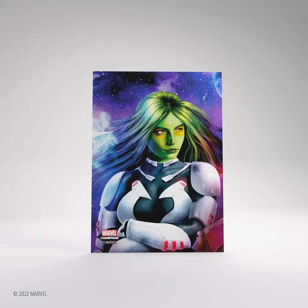 Gamegenic - Marvel Champions FINE ART Sleeves - Gamora (50 + 1) - Gamegenic - Accessories