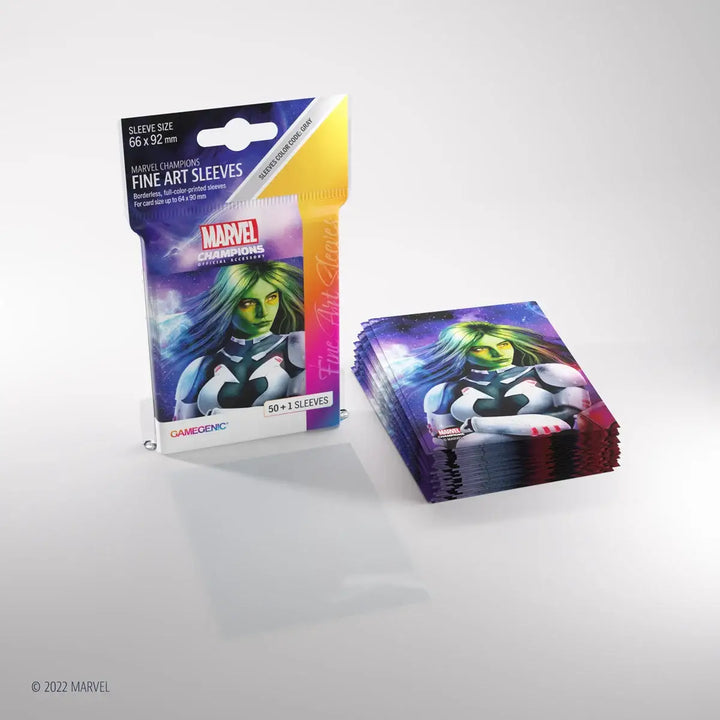 Gamegenic - Marvel Champions FINE ART Sleeves - Gamora (50 + 1) - Gamegenic - Accessories