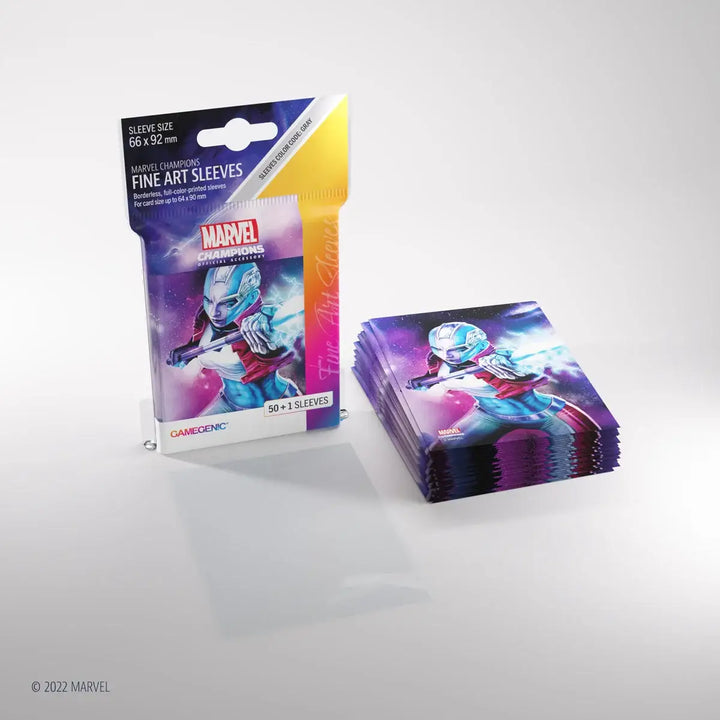 Gamegenic - Marvel Champions FINE ART Sleeves - Nebula (50 + 1) - Gamegenic - Accessories