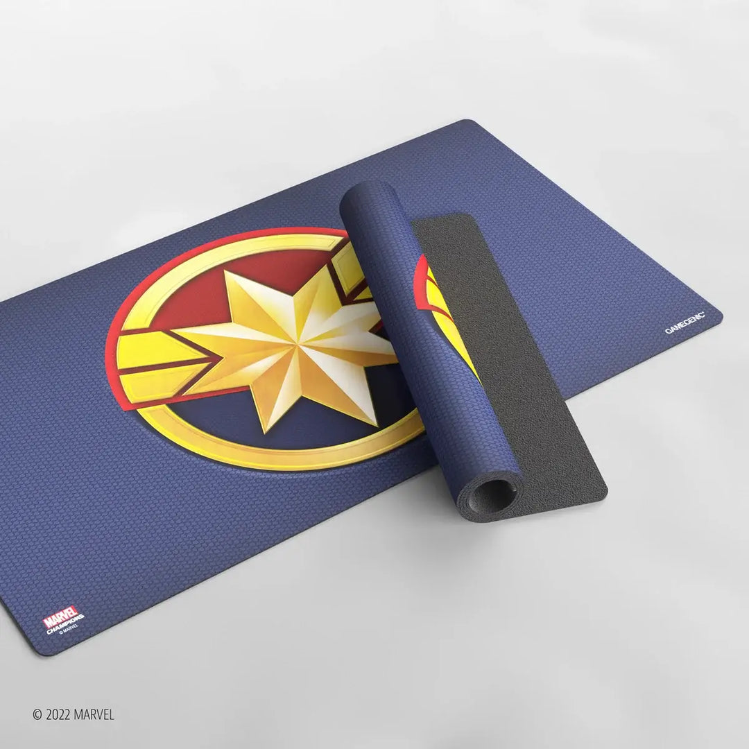 Gamegenic - Marvel Champions Game Mat - Captain Marvel - Gamegenic - Accessories