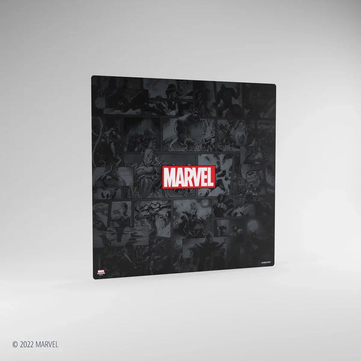 Gamegenic - Marvel Champions Game Mat XL - Marvel Black - Gamegenic - Accessories