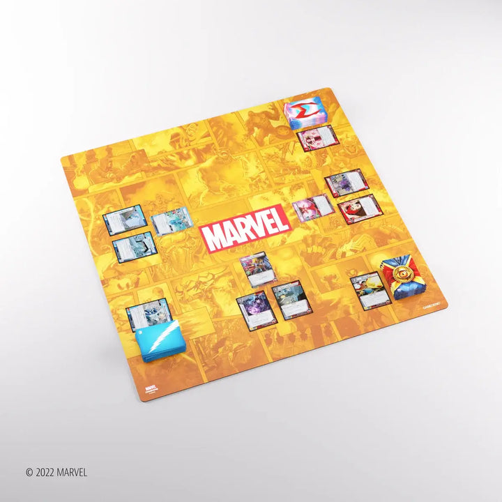 Gamegenic - Marvel Champions Game Mat XL - Marvel Orange - Gamegenic - Accessories