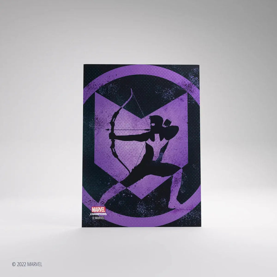 Gamegenic - Marvel Champions Sleeves - Hawkeye (50 + 1) - Gamegenic - Accessories