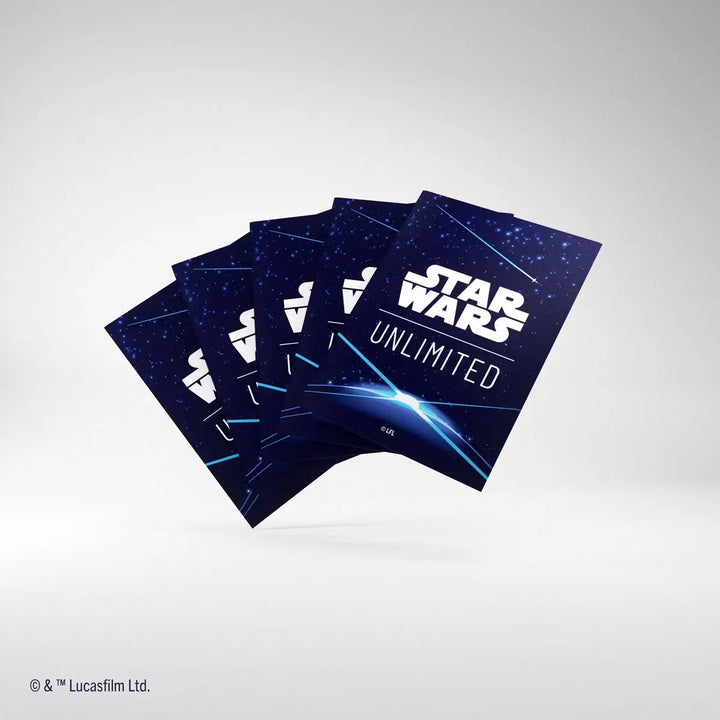 Gamegenic - Star Wars: Unlimited - Art Sleeves - Card Back - Blue - Gamegenic - Accessories