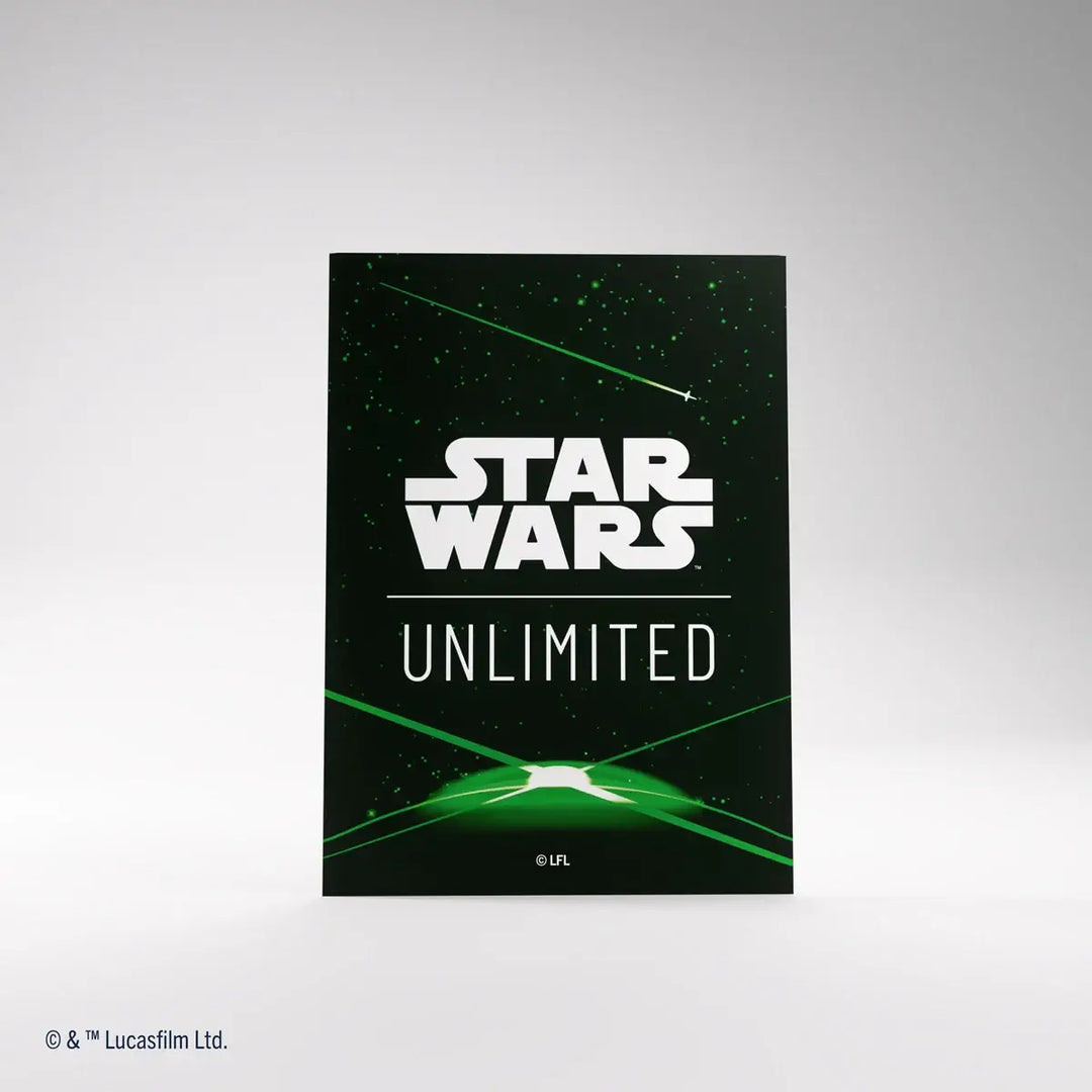 Gamegenic - Star Wars: Unlimited - Art Sleeves - Card Back - Green - Gamegenic - Accessories