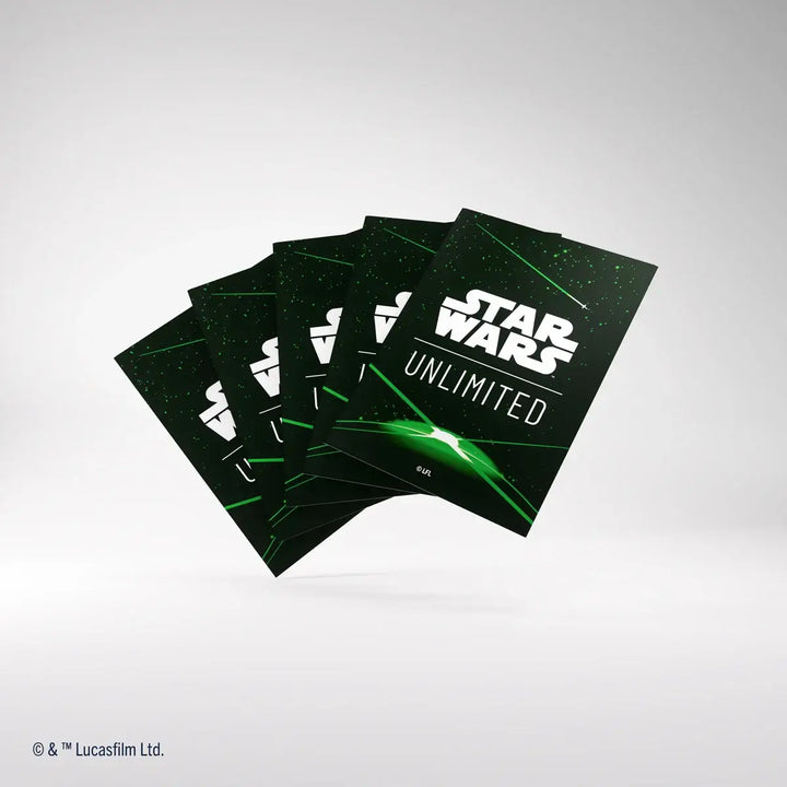 Gamegenic - Star Wars: Unlimited - Art Sleeves - Card Back - Green - Gamegenic - Accessories