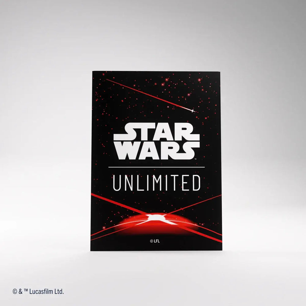 Gamegenic - Star Wars: Unlimited - Art Sleeves - Card Back - Red - Gamegenic - Accessories