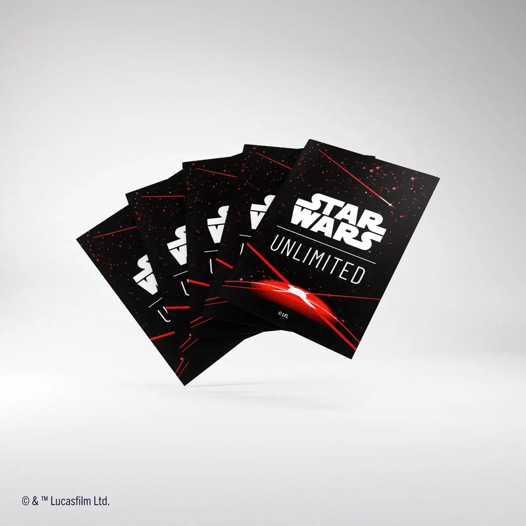 Gamegenic - Star Wars: Unlimited - Art Sleeves - Card Back - Red - Gamegenic - Accessories