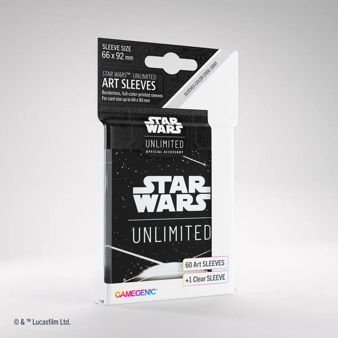 Gamegenic - Star Wars: Unlimited - Art Sleeves - Card Back - White - Gamegenic - Accessories