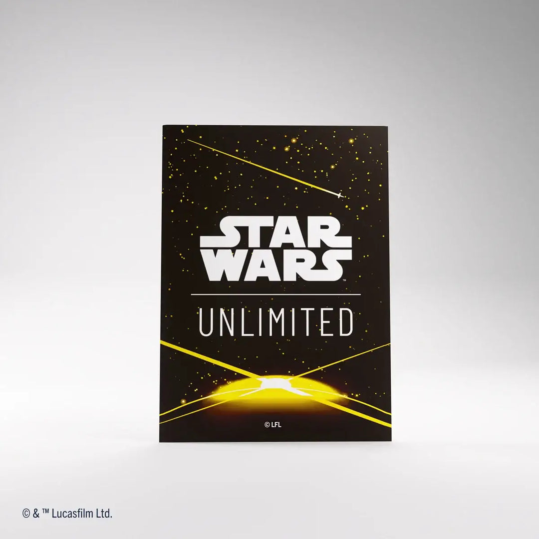 Gamegenic - Star Wars: Unlimited - Art Sleeves - Card Back - Yellow - Gamegenic - Accessories