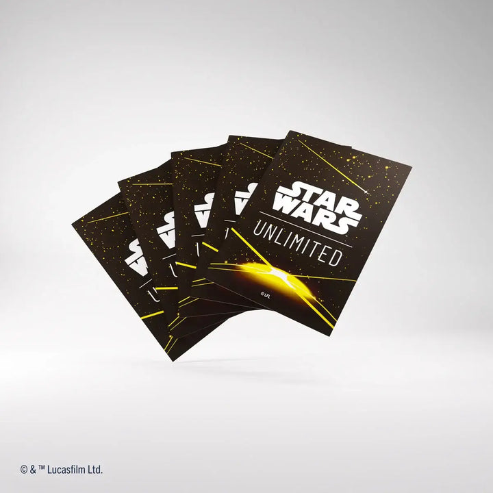 Gamegenic - Star Wars: Unlimited - Art Sleeves - Card Back - Yellow - Gamegenic - Accessories