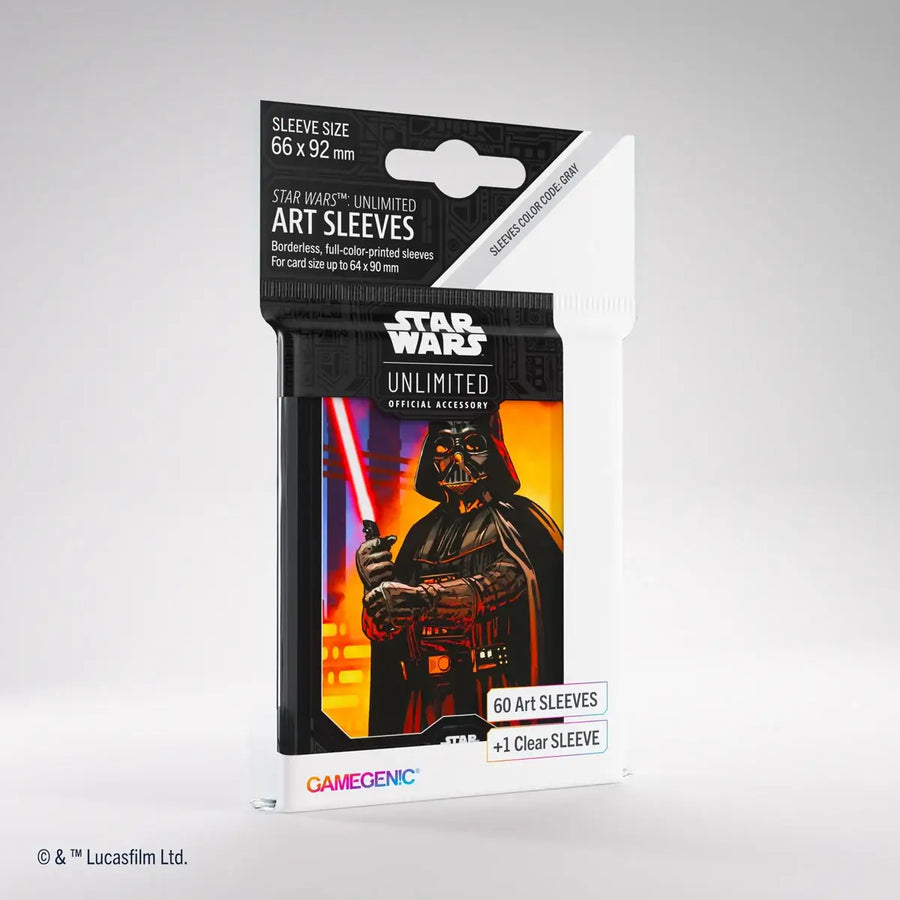 Gamegenic - Star Wars: Unlimited - Art Sleeves - Dart Vader - Gamegenic - Accessories