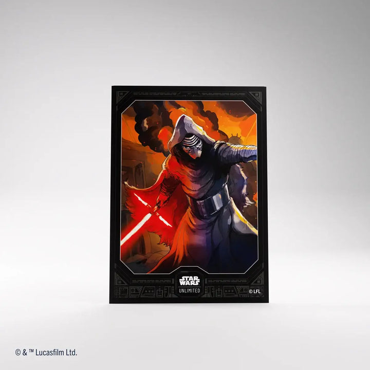 Gamegenic - Star Wars: Unlimited - Art Sleeves - Kylo Ren - Gamegenic - Accessories