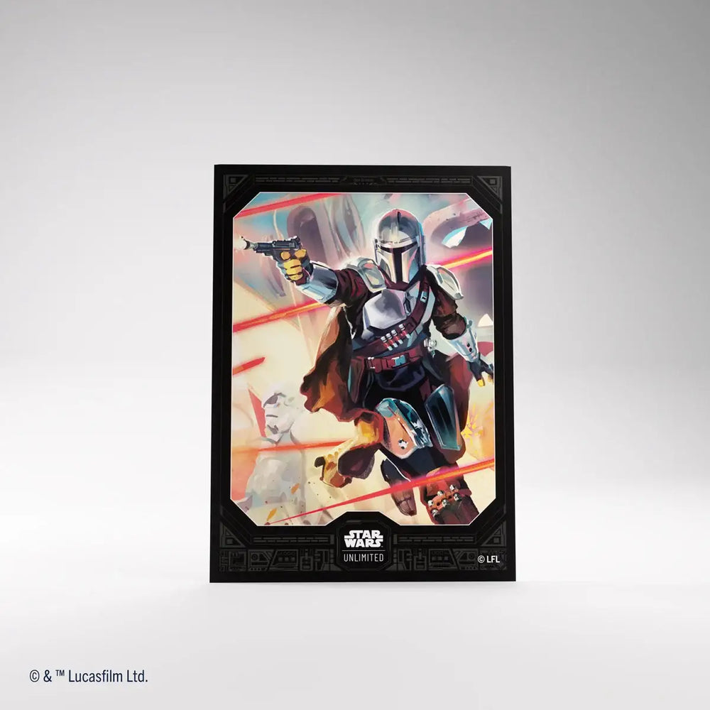 Gamegenic - Star Wars: Unlimited - Art Sleeves - Mandalorian - Gamegenic - Accessories