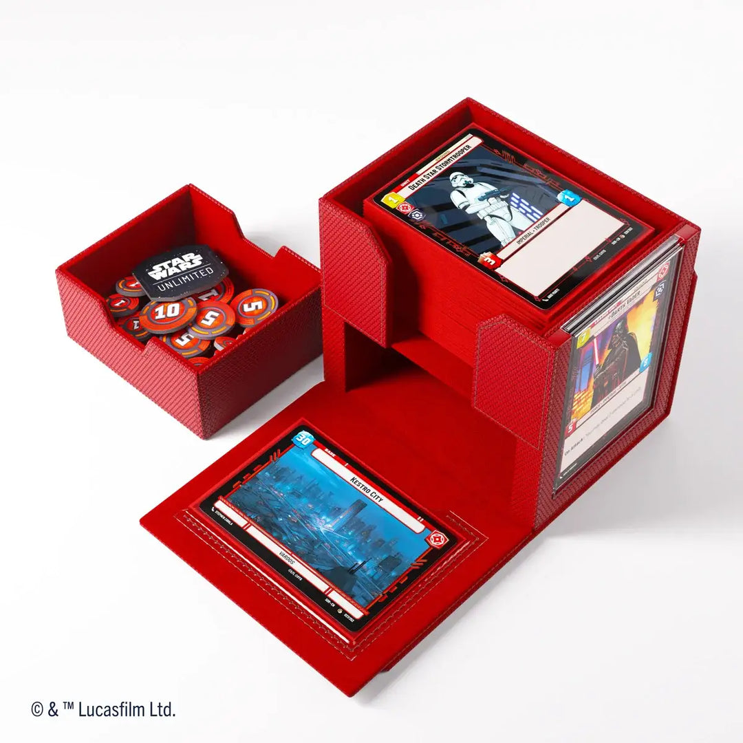 Gamegenic - Star Wars: Unlimited - Deck Pod - Red - Gamegenic - Accessories