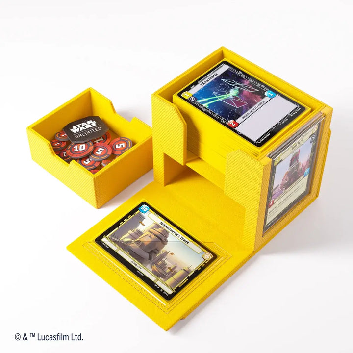 Gamegenic - Star Wars: Unlimited - Deck Pod - Yellow - Gamegenic - Accessories