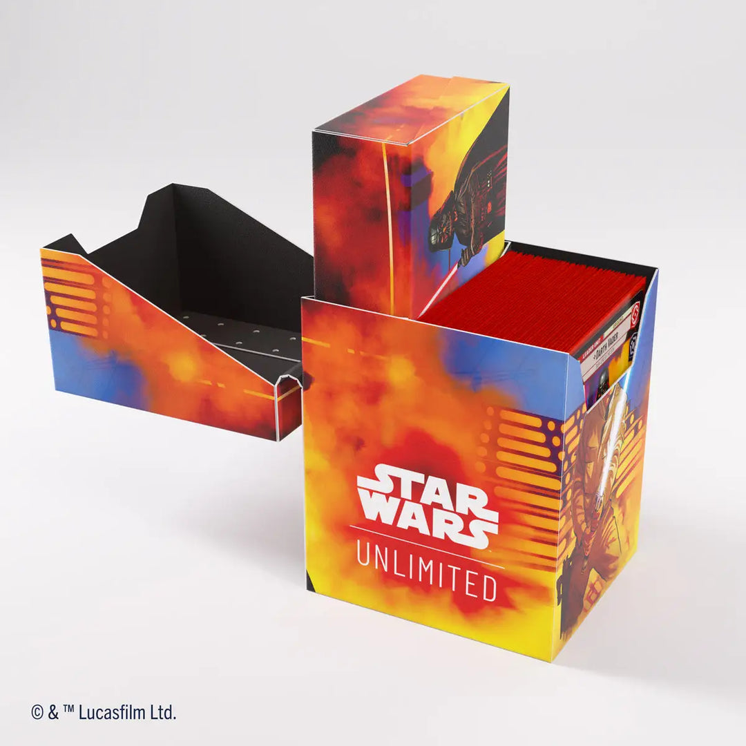 Gamegenic - Star Wars: Unlimited - Soft Crate - Luke/Vader - Gamegenic - Accessories