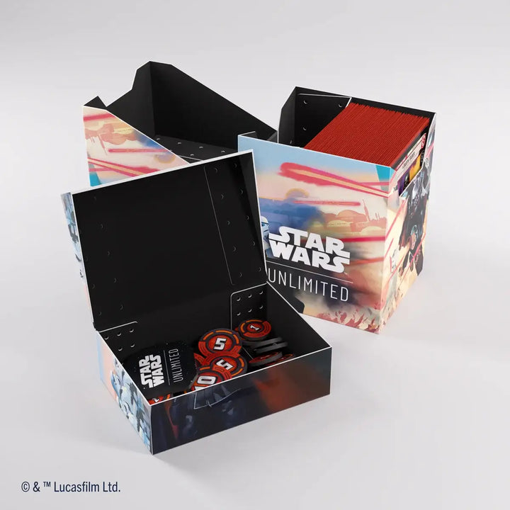 Gamegenic - Star Wars: Unlimited - Soft Crate - Mandalorian/Moff Gideon - Gamegenic - Accessories