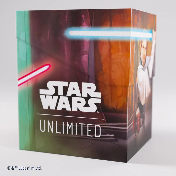 Gamegenic - Star Wars: Unlimited - Soft Crate - Obi-Wan/Darth Maul - Gamegenic - Accessories