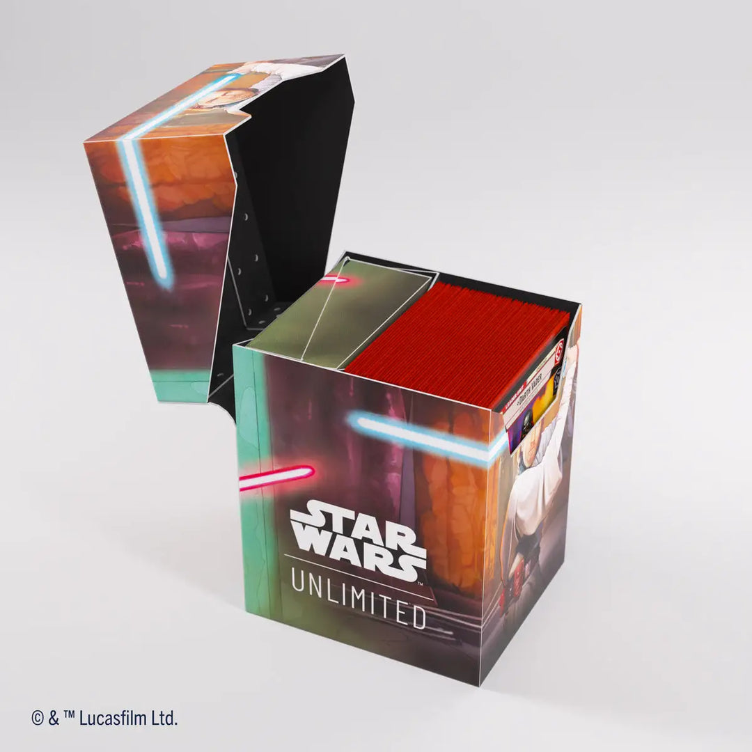 Gamegenic - Star Wars: Unlimited - Soft Crate - Obi-Wan/Darth Maul - Gamegenic - Accessories