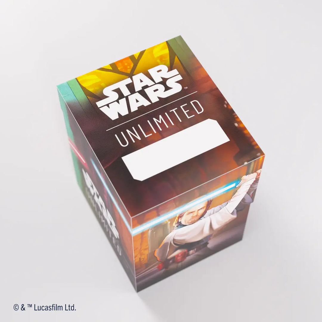 Gamegenic - Star Wars: Unlimited - Soft Crate - Obi-Wan/Darth Maul - Gamegenic - Accessories