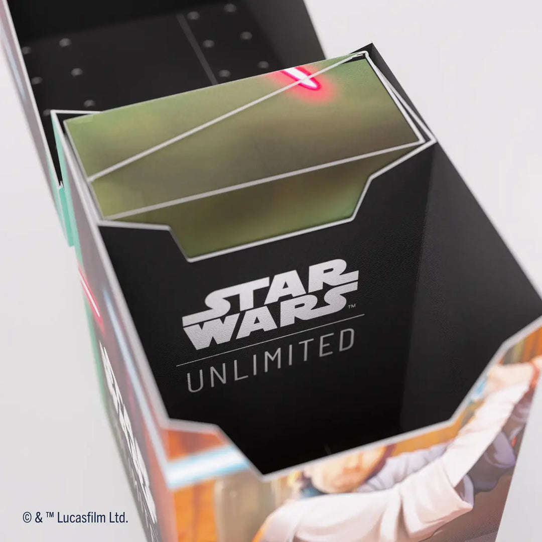 Gamegenic - Star Wars: Unlimited - Soft Crate - Obi-Wan/Darth Maul - Gamegenic - Accessories