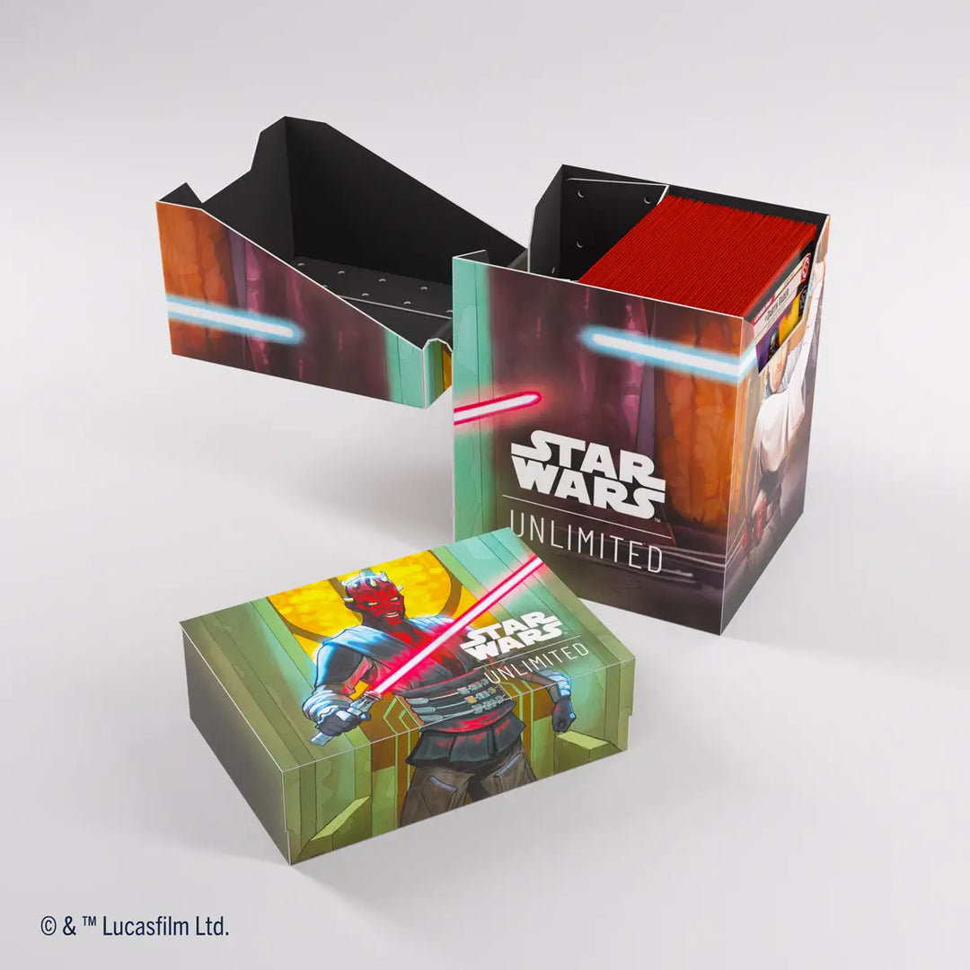 Gamegenic - Star Wars: Unlimited - Soft Crate - Obi-Wan/Darth Maul - Gamegenic - Accessories