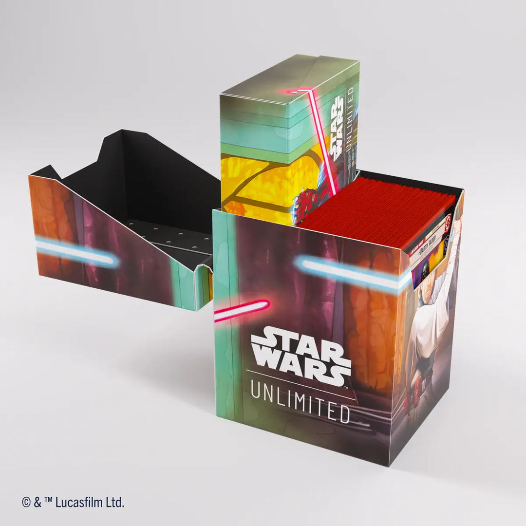 Gamegenic - Star Wars: Unlimited - Soft Crate - Obi-Wan/Darth Maul - Gamegenic - Accessories