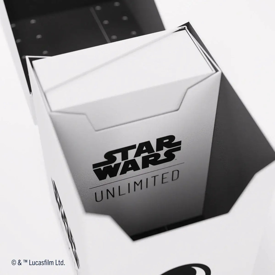 Gamegenic - Star Wars: Unlimited - Soft Crate - White/Black - Gamegenic - Accessories