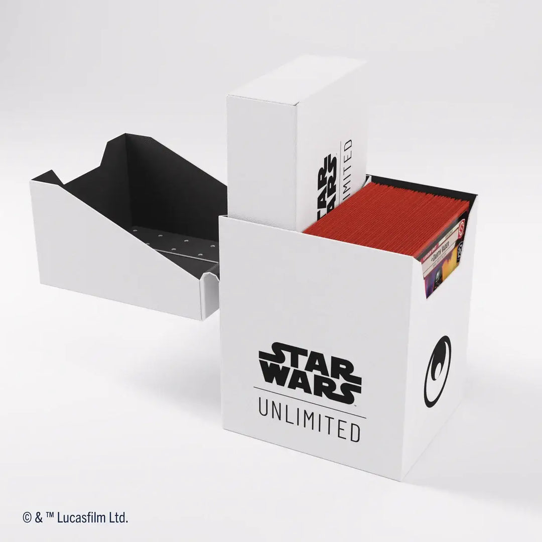 Gamegenic - Star Wars: Unlimited - Soft Crate - White/Black - Gamegenic - Accessories