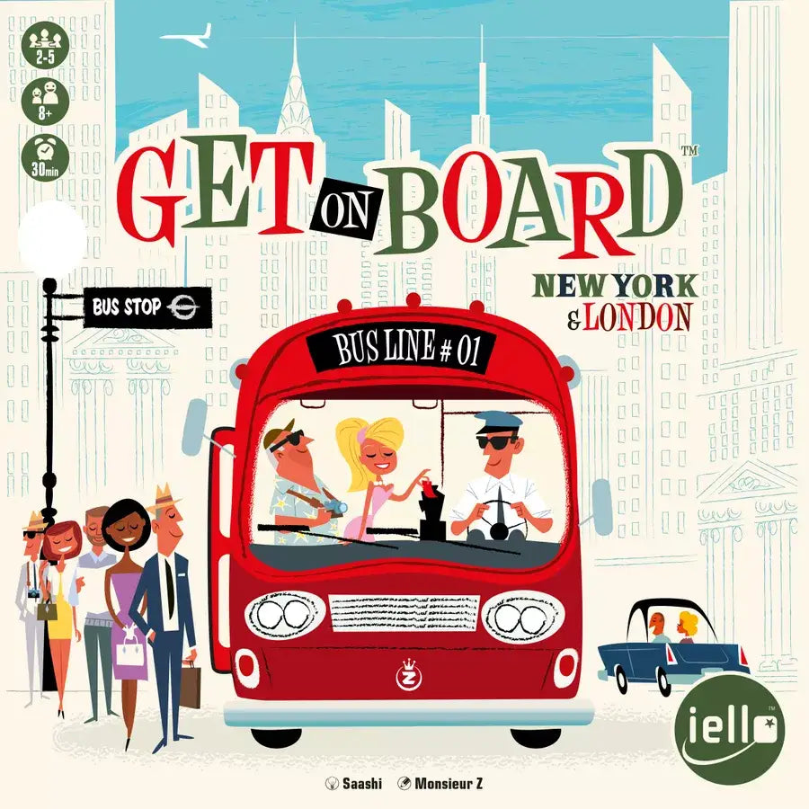 Get on Board: New York & London (EN) - Iello - Board Games