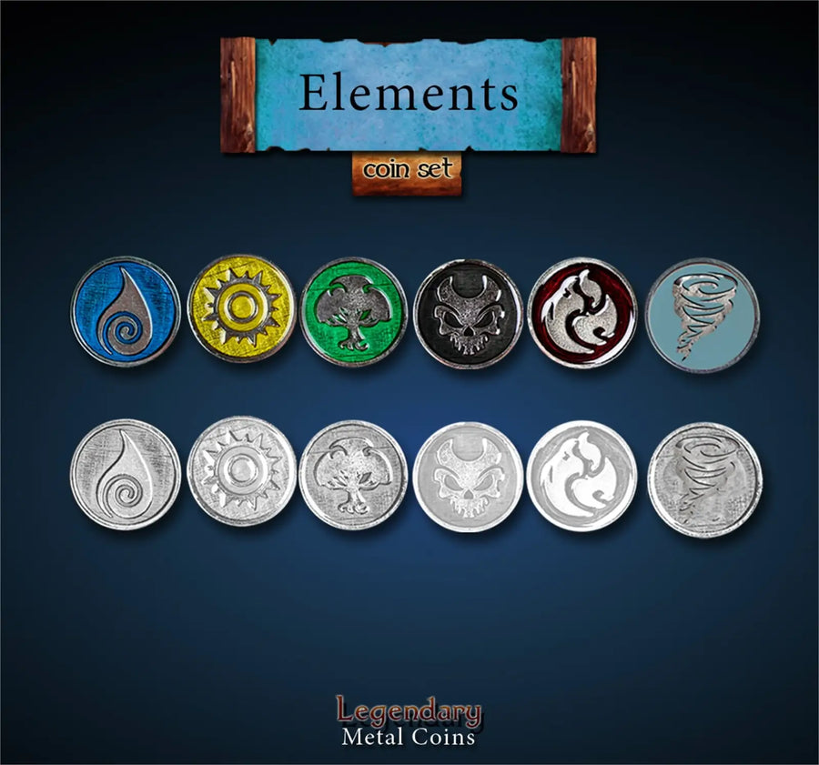 Gloomhaven: Elements Pack all 6 Elements - Drawlab - Accessories