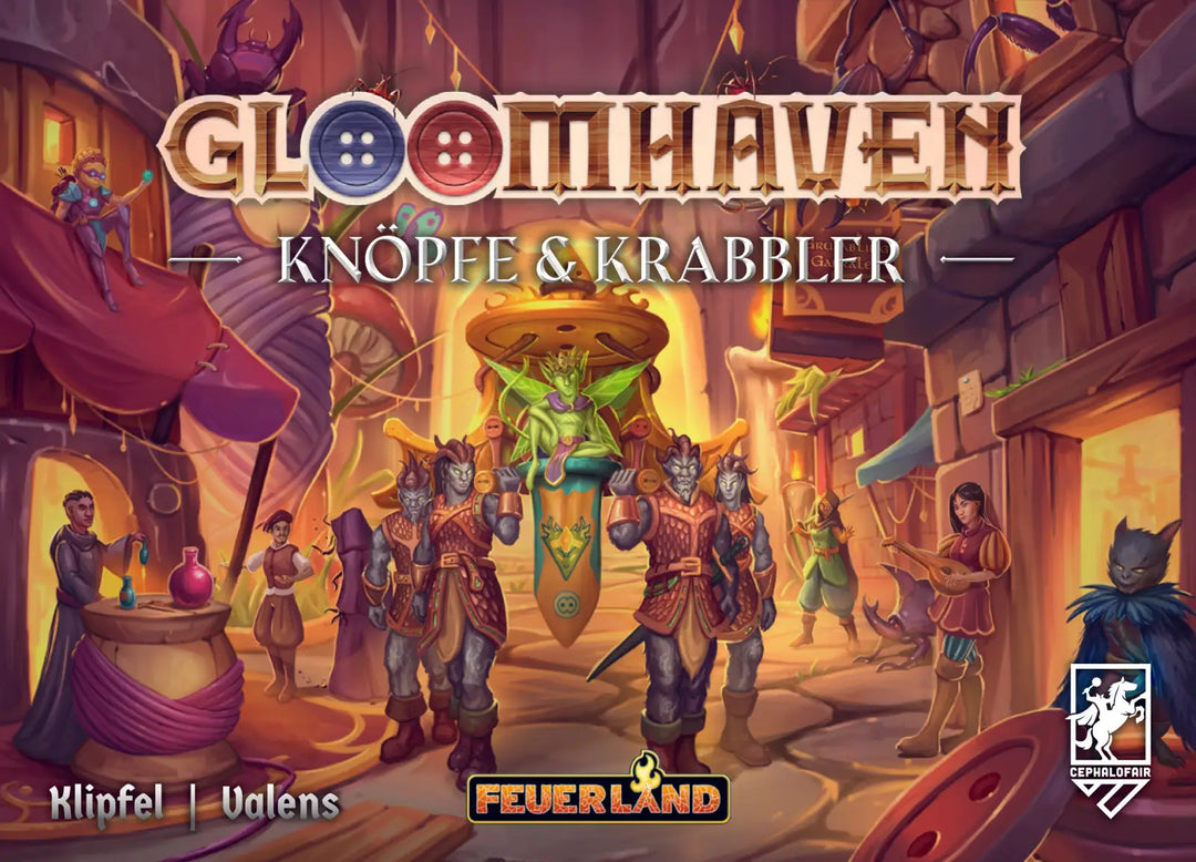 Gloomhaven: Knöpfe & Krabbler (DE) - Feuerland Spiele - Board Games