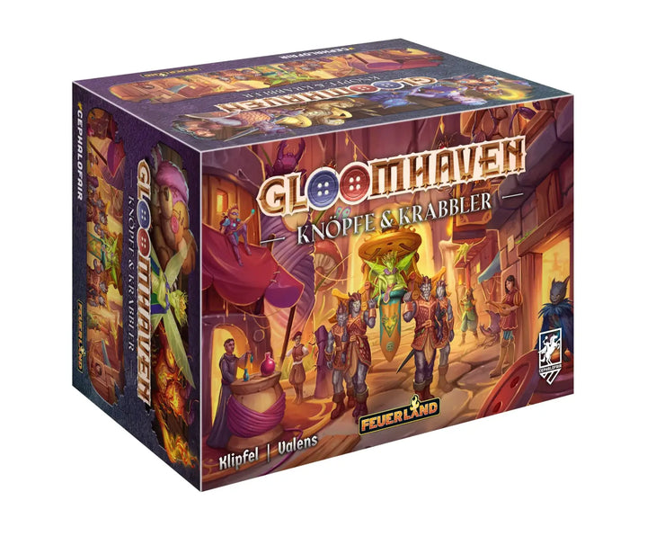 Gloomhaven: Knöpfe & Krabbler (DE) - Feuerland Spiele - Board Games