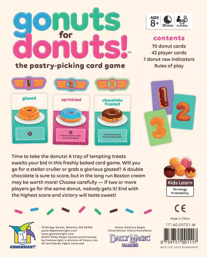 Go Nuts for Donuts: Kickstarter Edition (EN) - Gamewright