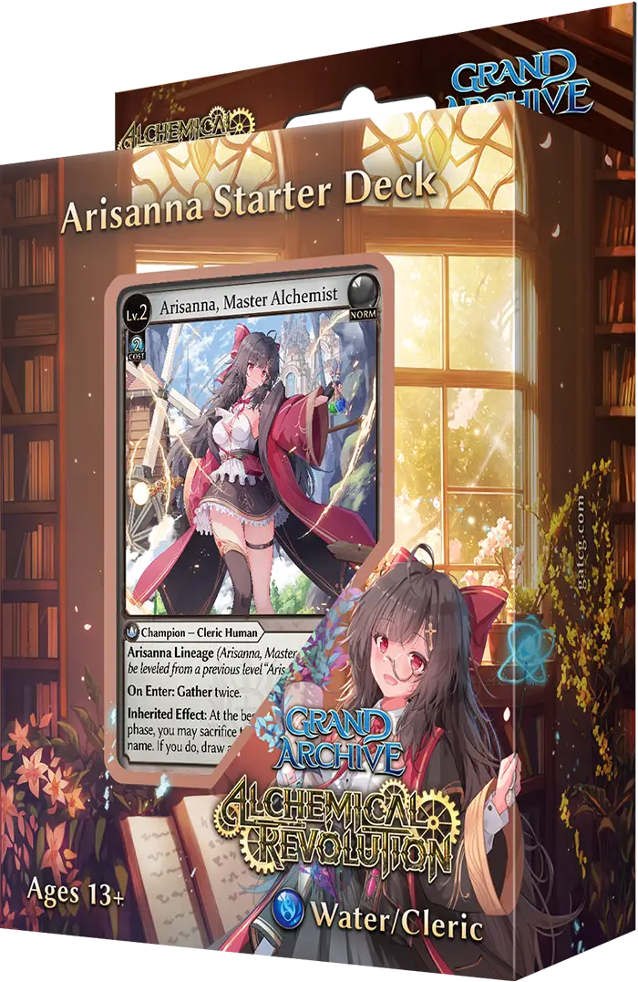 Grand Archive TCG: Alchemical Revolution - Arisanna - Starter Deck (EN) - Weebs of the Shore - Card Games