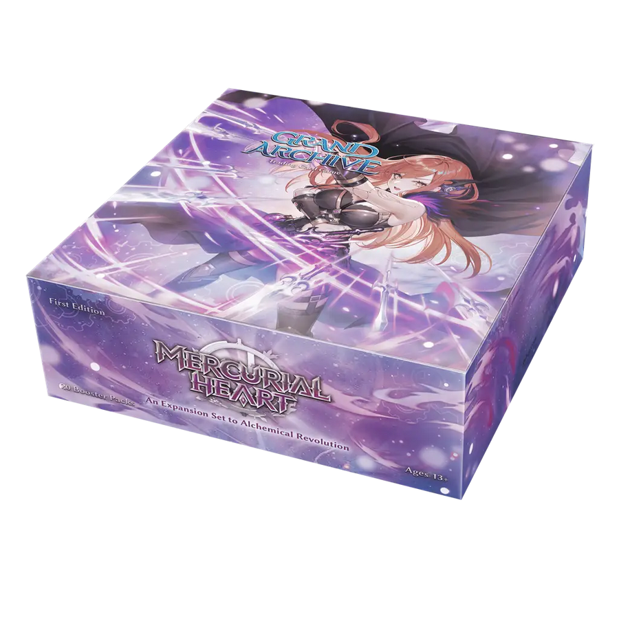 Grand Archive TCG: Mercurial Heart - ’1st Edition’ Booster Display (20 Boosters) (EN) - Weebs of the Shore - Card Games