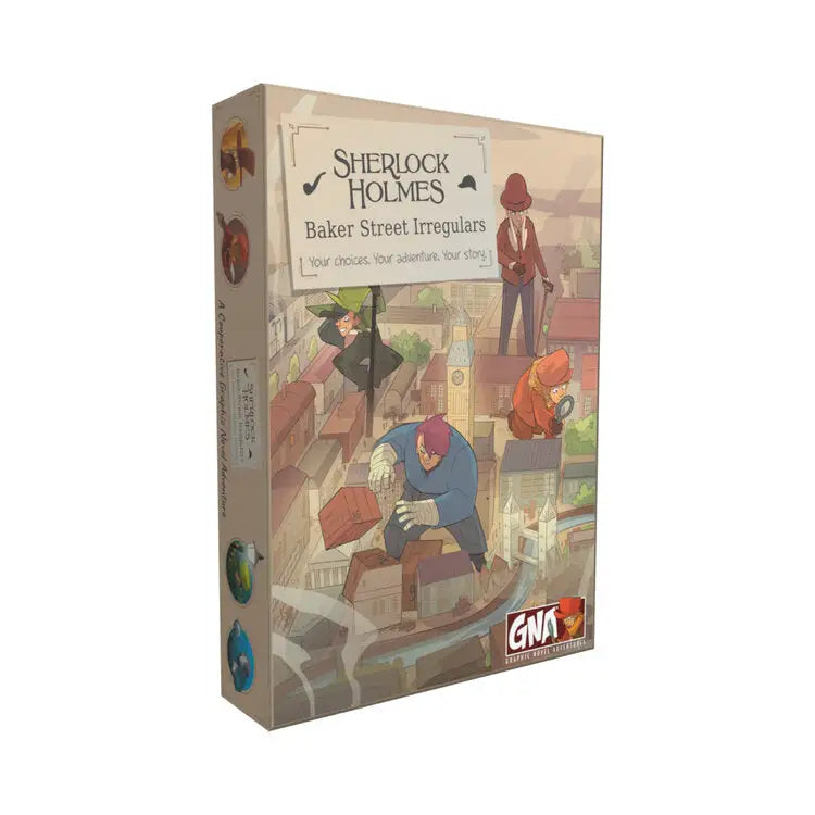 Graphic Novel Adventures: Sherlock Holmes - Baker Street Irregulars (EN) - Van Ryder Games - Board Games