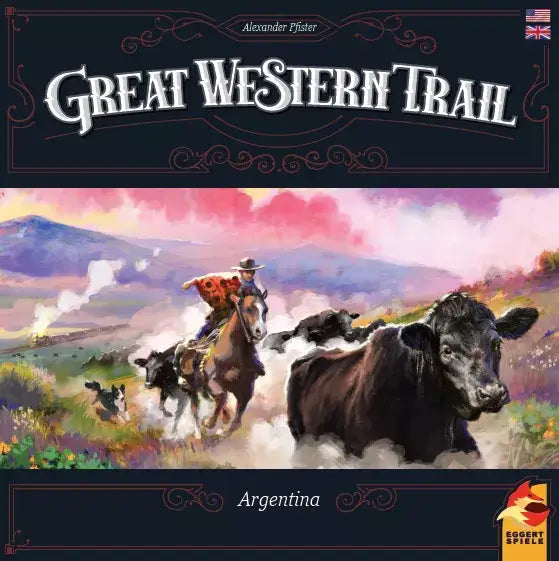 Great Western Trail: Argentina (EN) - Plan B Games - Board Games