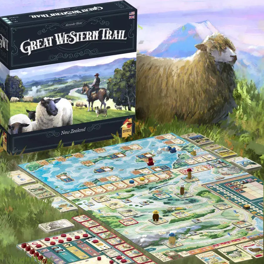 Great Western Trail: New Zealand (EN) - Plan B Games - Board Games