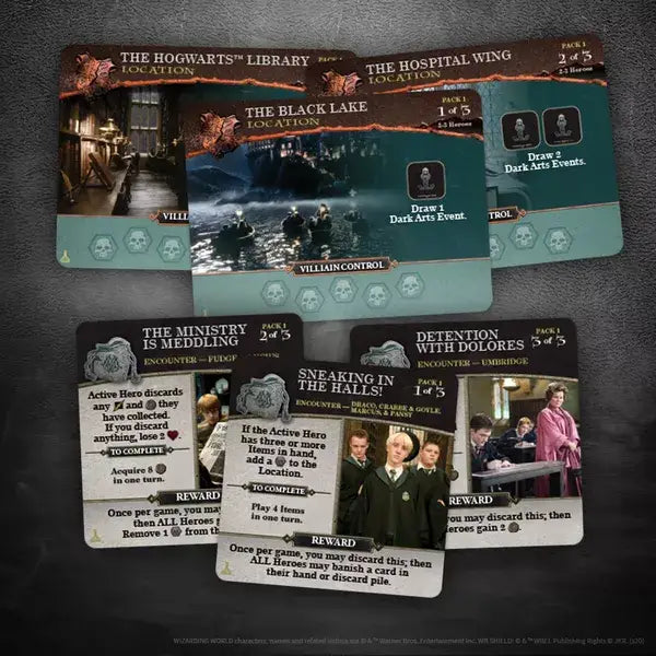 Harry Potter: Hogwarts Battle - The Charms and the Potions (EN) - USAopoly - Board Games