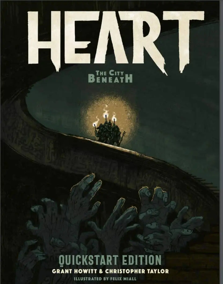 Heart: The City Beneath - Quickstart (EN) - Rowan Rook and Decard - Roleplaying Games